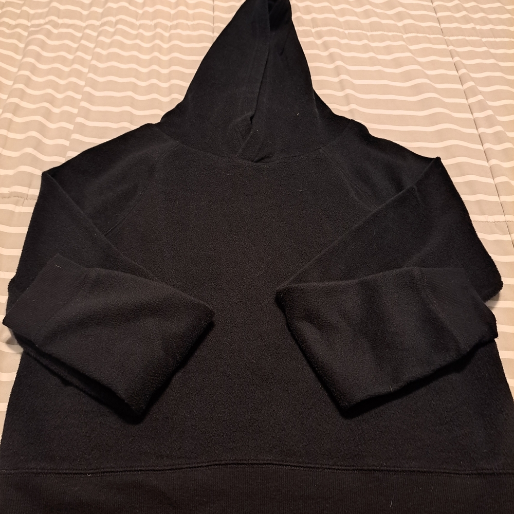 Black Hooded Sweatshirt